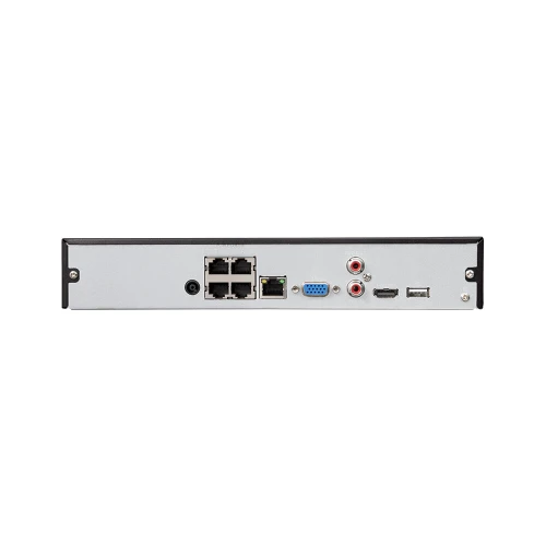 Recorder 4-kanaals IP PoE BCS-L-NVR0401-4KE-4P(2) 16MPx, BCS Line
