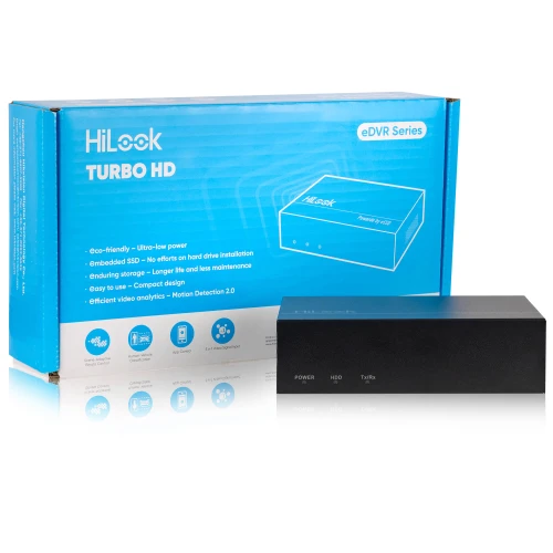 DVR-8CH-4MP Hybride digitale recorder voor monitoring HiLook by Hikvision