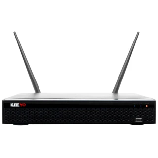 Draadloze netwerkrecorder Wifi IP 8-kanaals KEEYO LV-NVR8W-V