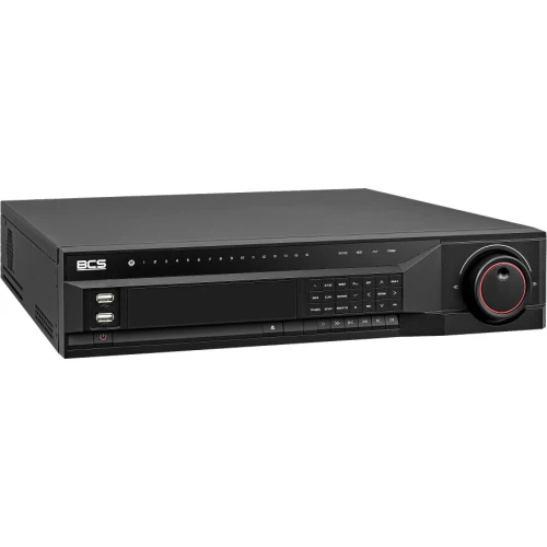 IP Recorder 32-kanaals BCS-L-NVR3208-A-4K 8-schijf, 32Mpx, HDMI, 4K, BCS LINE