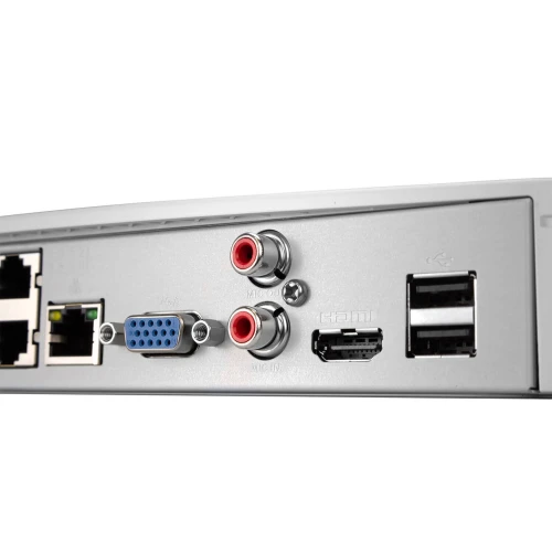 BCS-L-SNVR0801-4KE-8P 8-kanaals 8MPx IP-recorder van het merk BCS Line