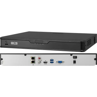 BCS Point BCS-P-NVR3202-4K-E 32-kanaals IP-netwerkrecorder tot 8 Mpx
