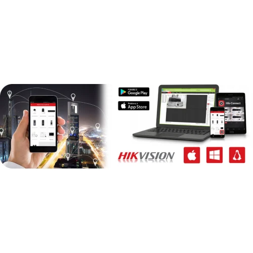 Draadloze monitoringset Hikvision Ezviz 6 camera's C8T WiFi FullHD 1TB