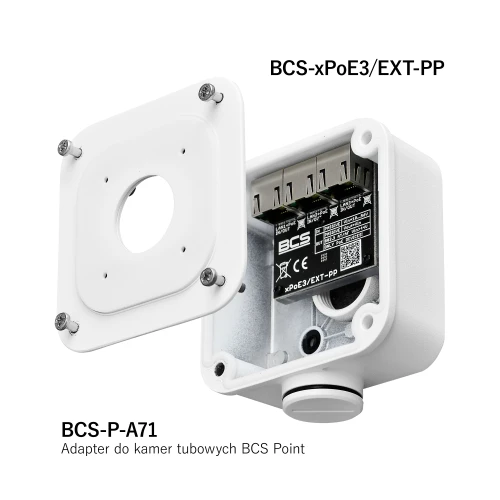 Switch PoE met 3 poorten BCS-xPoE3/EXT-PP