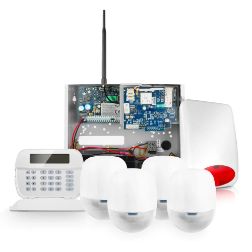 DSC GTX2 Alarmsysteem 4x Sensor, LCD, Mobiele App, Notificatie