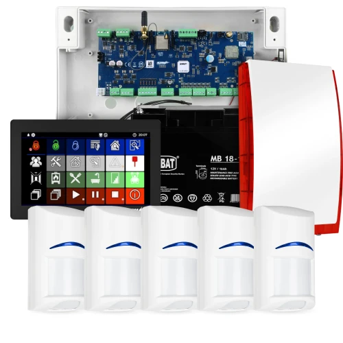 Alarm systeem Ropam NeoLTE-IP-64, 5x BOSCH sensor, TPR-7B, GSM, Wi-Fi