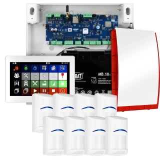 Ropam NeoLTE-IP-64 alarmsysteem, 8x BOSCH sensor, TPR-7W, GSM, Wi-Fi