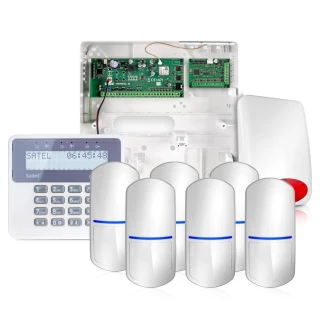 Satel Perfecta 16 alarmsysteem, 6x Sensor, LCD, Mobiele app, Notificatie