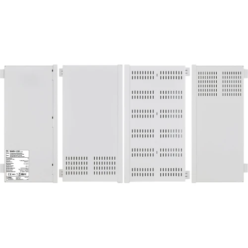 Buffer voedingssysteem voor PoE-switches, 52VDC/2x17Ah/120W model SWB-120