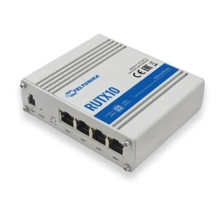 Teltonika RUTX10 | Draadloze router | Wave 2 802.11ac, 867Mb/s, 4x RJ45 1Gb/s