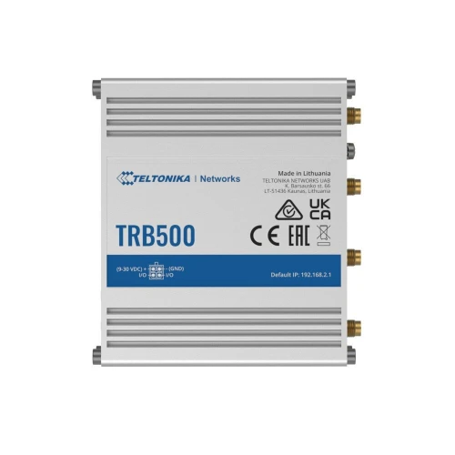 Teltonika TRB500 | Gateway, 5G Poort | SA & NSA, 1x RJ45 1000Mb/s, 1x mini SIM