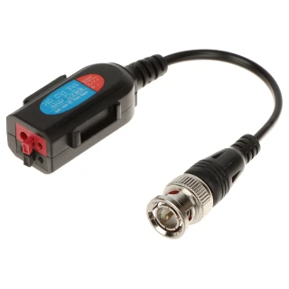 Video transformator voor twisted pair naar analoog signaal tot 8 Mpx TR-1D-HD*P2