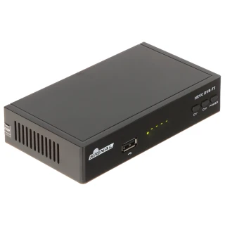 Digitale HD-tuner DVB-T/DVB-T2 T2-BOX H.265/HEVC-signaal