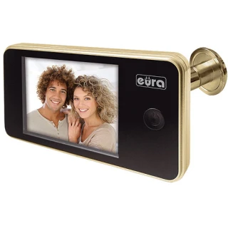 Video-deurkijker EURA VDP-01C1 ERIS GOUD 3,2'' LCD
