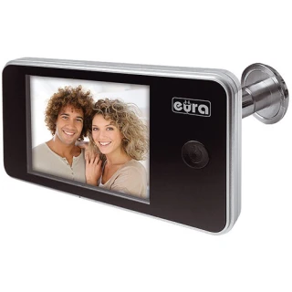Video-deurkijker EURA VDP-01C1 ERIS ZILVER 3,2'' LCD