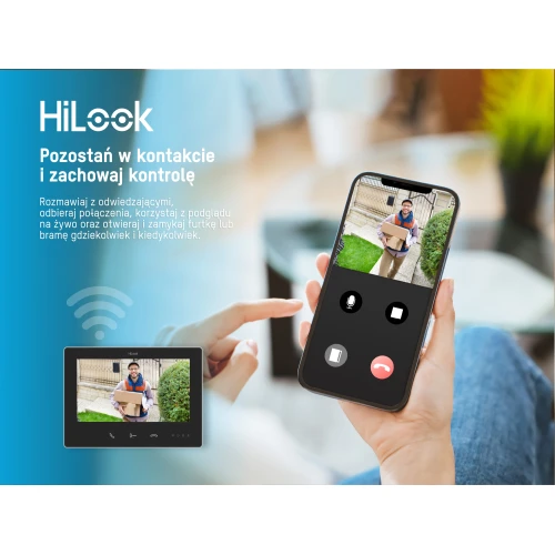 HD-VIDEO DEURTELEFOON HD-VIS-02-K, 2-draads, IP, WiFi, HiLook by Hikvision App