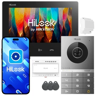 HD-VIDEO DEURTELEFOON HD-VIS-02-K, 2-draads, IP, WiFi, HiLook by Hikvision App