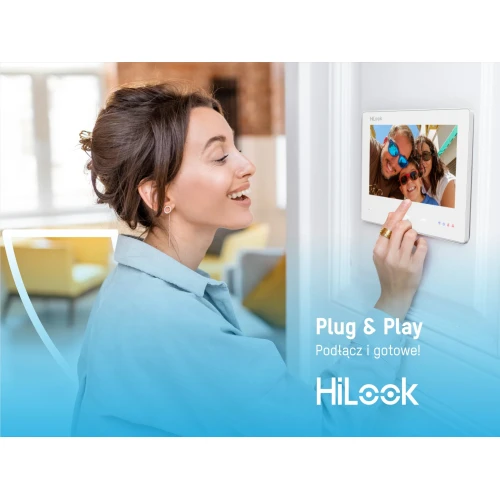 HD-VIDEO DEURTELEFOON HD-VIS-02-K, 2-draads, IP, WiFi, HiLook by Hikvision App