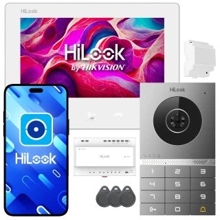 HD-VIDEO DEURTELEFOON HD-VIS-02-K, 2-draads, IP, WiFi, HiLook by Hikvision App