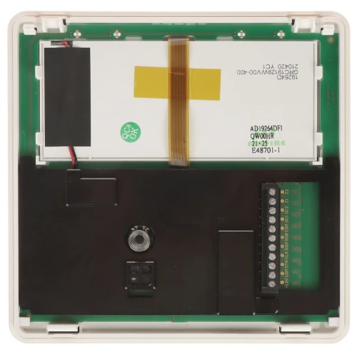 Sensorisch toetsenbord voor alarmcentrale INT-KSG2R-W SATEL