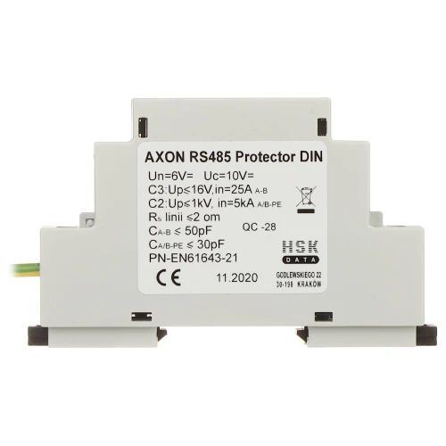 Spanningsbegrenzer AXON-RS485/DIN voor symmetrische RS-485 lijn