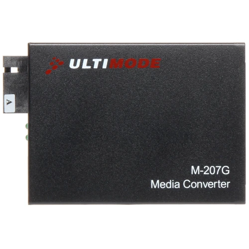 Monomode media converter set TXRX M-207G ULTIMODE