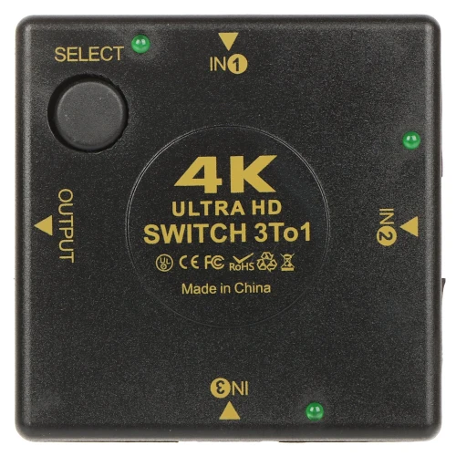 HDMI-SW-3/1-V1.4B Schakelaar