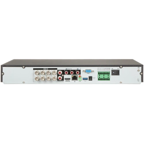 AHD, HD-CVI, HD-TVI, CVBS, TCP/IP XVR7208A-4K-I3 8-kanaals WizSense DAHUA recorder