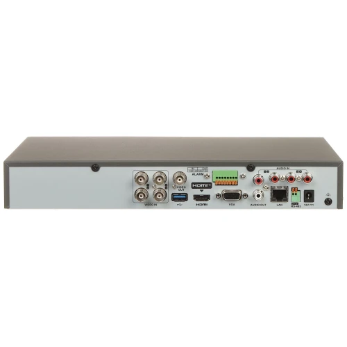 AHD, HD-CVI, HD-TVI, CVBS, TCP/IP IDS-7204HTHI-M1/S(C)/4A 4/1ALM 4 kanalen ACUSENSE Hikvision Recorder