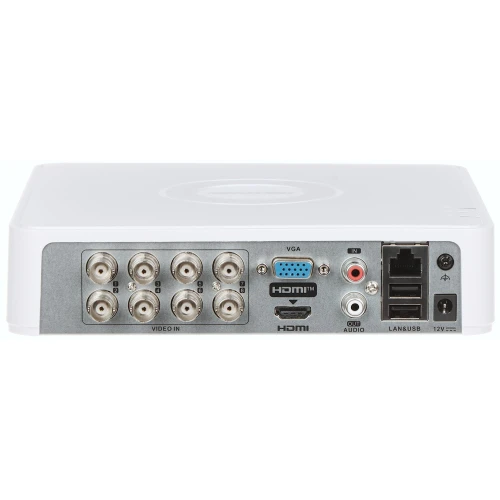 Recorder AHD, HD-CVI, HD-TVI, CVBS, TCP/IP IDS-7108HQHI-M1/S(C) 8 kanalen Hikvision