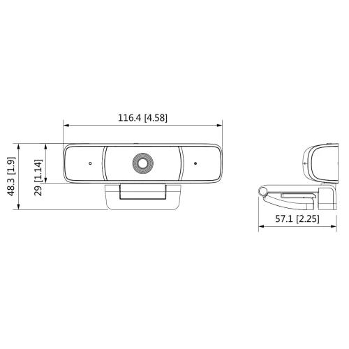 USB-webcamera HAC-UZ3-Z-A-0360B-ENG Full HD DAHUA