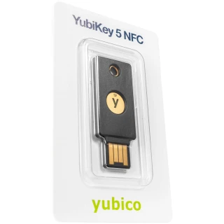 Yubico YubiKey 5 NFC - U2F FIDO/FIDO2 Hardware Sleutel