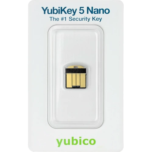 Yubico YubiKey 5 Nano - U2F FIDO/FIDO2 Hardware Sleutel