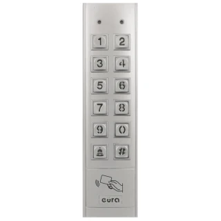 Cijferslot EURA AC-14A1 - 1 uitgang, proximity kaart, opbouw, deurbelknop