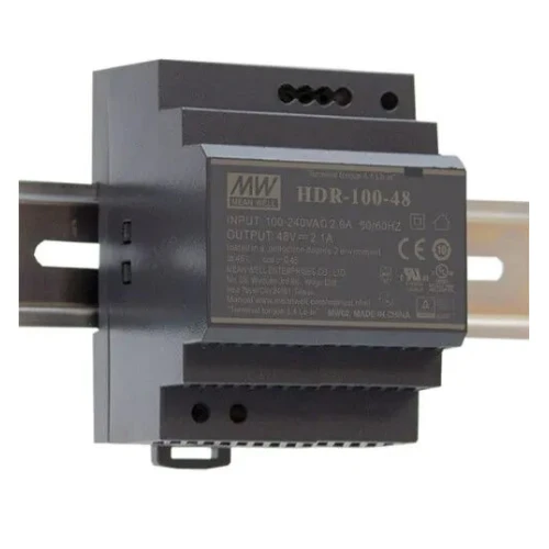 Voeding voor rail 24VDC/3,83A HDR-100-24 MEAN WELL