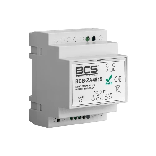 BCS-ZA4815 netvoeding voor veeleisende elektronische apparaten