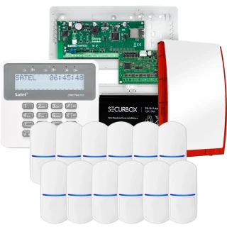 SATEL PERFECTA 32 IP alarmsysteemset, 12x detector, sirene, bedieningspaneel