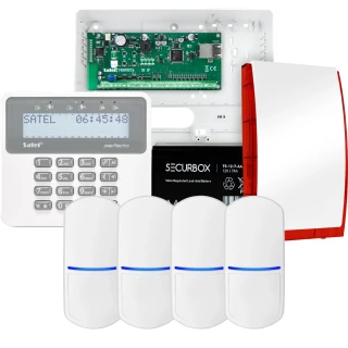 SATEL PERFECTA 32 IP alarmsysteemset, 4x detector, sirene, bedieningspaneel