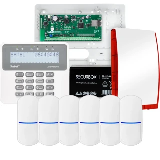 SATEL PERFECTA 32 IP alarmsysteemset, 6x PET-detector, sirene, bedieningspaneel
