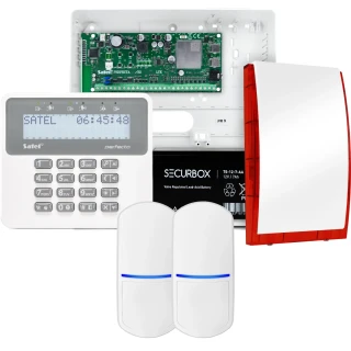 SATEL PERFECTA 32 LTE alarmsysteemset, 2x PET-detector, sirene, bedieningspaneel