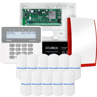 SATEL PERFECTA 32-WRL LTE alarmsysteemset, 11x detector, sirene, bedieningspaneel