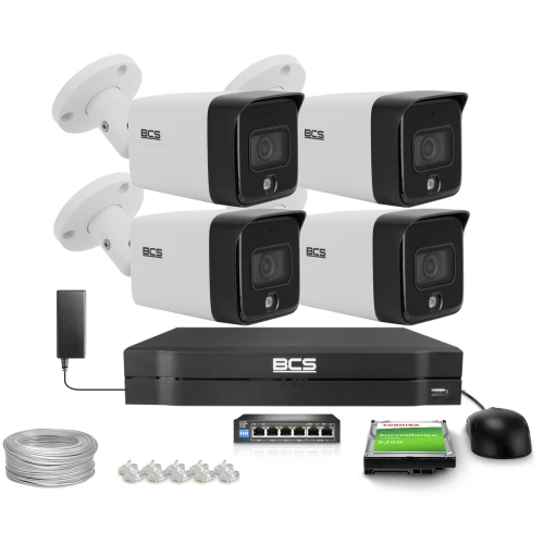 IP buiscamera BCS-L-TIP18FCR3L3-AI1, 8Mpx, 1/2.7" CMOS, 2.8mm BCS
