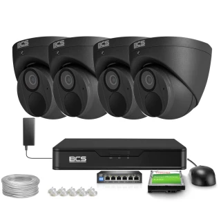 IP-camera BCS-P-EIP25FSR3-Ai2-G 5 Mpx 2.8 mm BCS