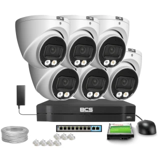IP domecamera 4Mpx BCS-L-EIP14FCR3L3-Ai1, SkyLight, IR 30m, WDR 120dB