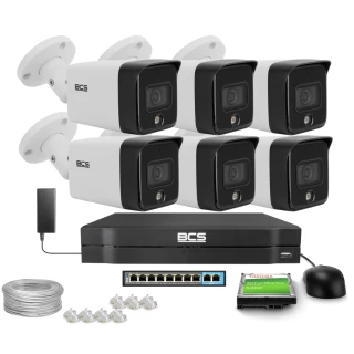 IP buiscamera BCS-L-TIP18FCR3L3-AI1, 8Mpx, 1/2.7" CMOS, 2.8mm BCS