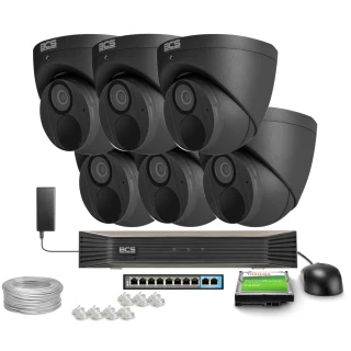 IP-camera BCS-P-EIP25FSR3-Ai2-G 5 Mpx 2.8 mm BCS