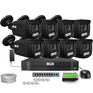 BCS Line BCS-L-TIP14FCL5-Ai1 IP-buiscamera, 4Mpx, NightColor 2.0, WhiteLight