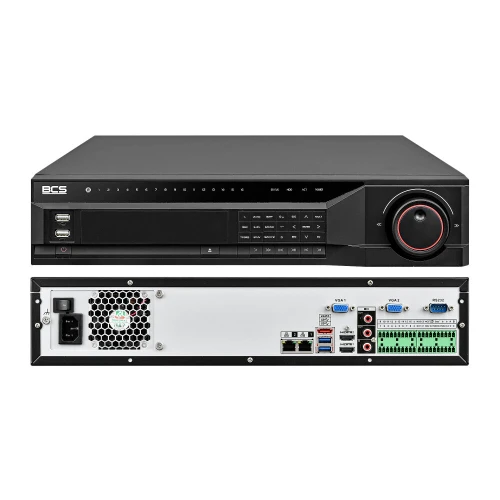 Set voor monitoring 64x IP Camera BCS-L-TIP25FSR5-Ai1 IR 50m 80TB