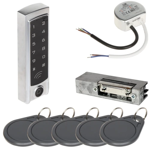 Toegangscontroleset ATLO-KRM-823, voeding, elektrisch slot, toegangskaarten